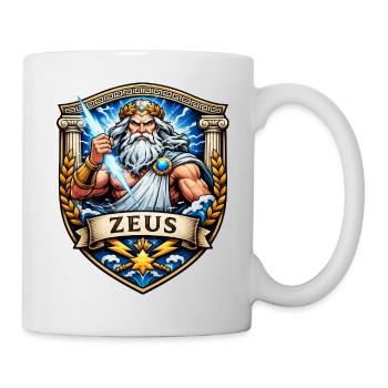 Bouclier d’Orage Zeus - Mug blanc - blanc - Droite