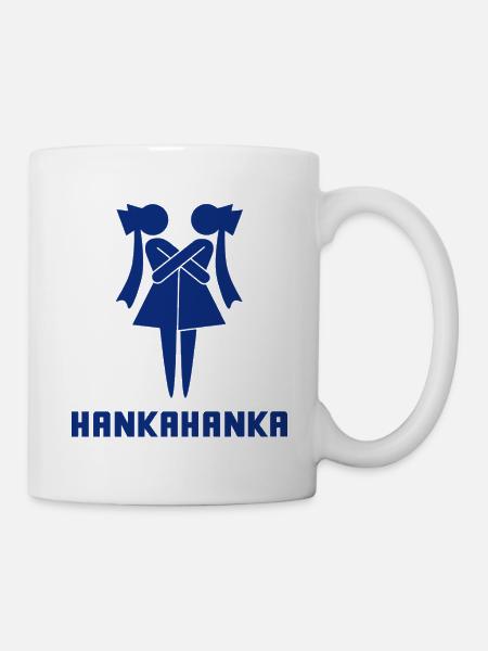 HANKAHANKA - Tasse - Weiß