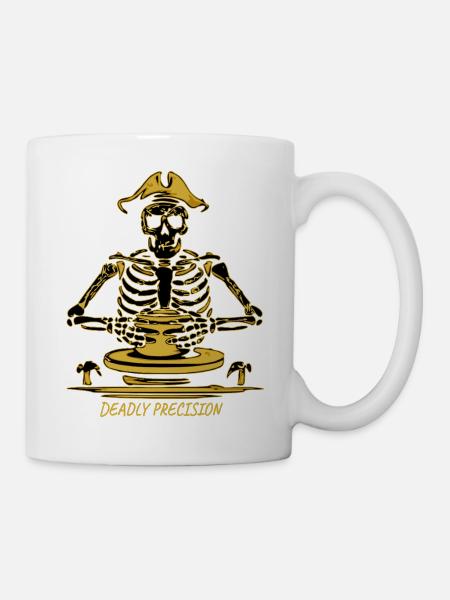 Deadly Precision - Royal Gold Edition - Mug - white