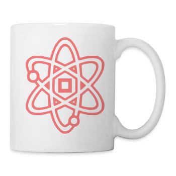 Atom Symbol Physics Core - Mug - white - Right