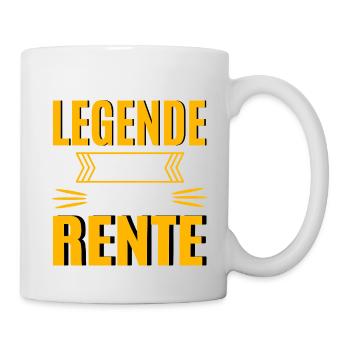 Legend retired - Mug - white - Right