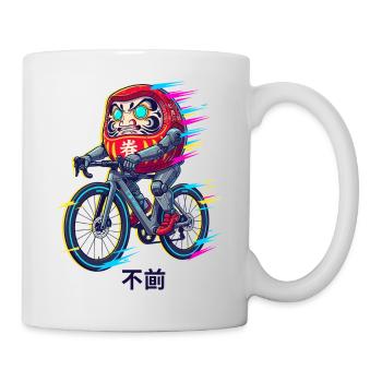 Daruma Cyclist Neon Sprint - Mug - white - Right