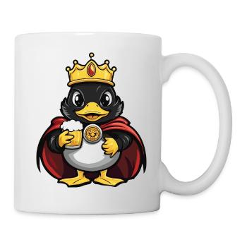 Duck Beer King - Mug - white - Right