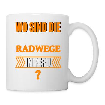 Witziger Spruch Politik - Tasse - Weiß - Rechts