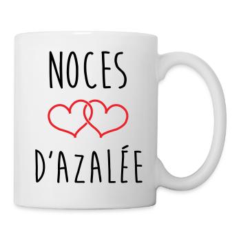 Azalea's Wedding 57 years of marriage - Mug - white - Right
