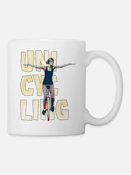 Einrad | Unicycling Freestyle - Tasse - Weiß