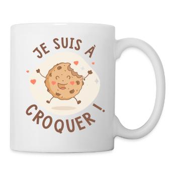Ich bin Crunchy-Humor-Baby - Tasse - Weiß - Rechts