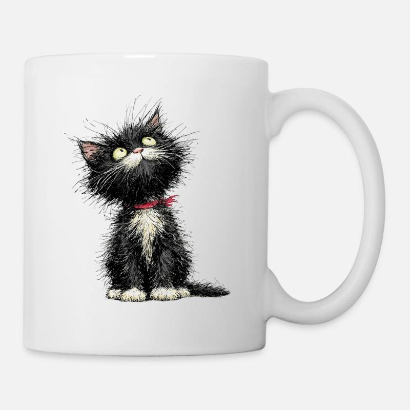 Cat your Day - Tasse - Weiß