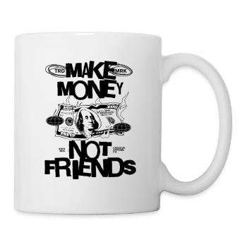Dollar in Flames Pop Art - Mug - white - Right