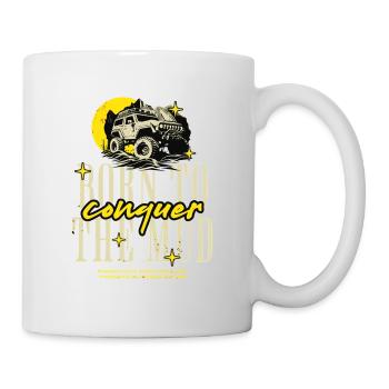 Conquest of off-road mud - Mug - white - Right