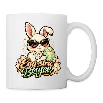 Egg-stra Boujee Easter Bunny Easter - Mug - white - Right