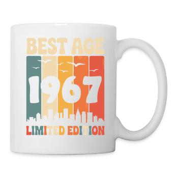  1967 anniversaire rétro 1967 vintage 1967 - Mug blanc - blanc - Droite