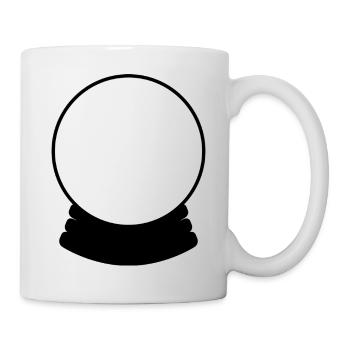 Boule de cristal - Mug blanc - blanc - Droite