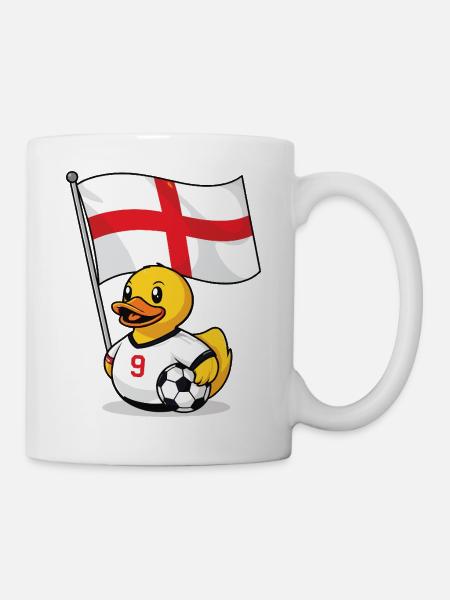 England Football Shirt for Fans - Mug - white