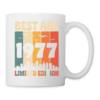1977 Retro Birthday 1977 Vintage 1977 - Mug - white - Right