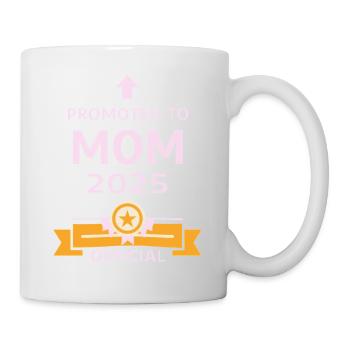 Mama seit 2025 – Stolze neue Mama Design - Tasse - Weiß - Rechts