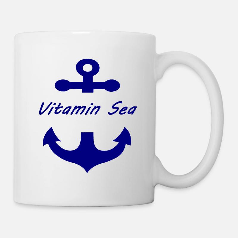 Vitamine-Mer - Mug blanc - blanc