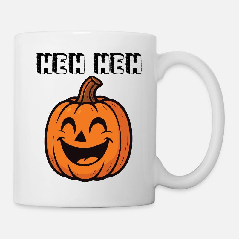 Heh Heh - Tasse - Weiß