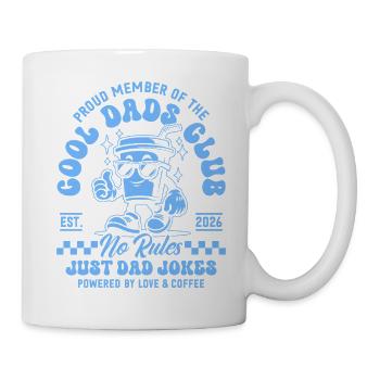 Cool Dads Club - Dad 2026 Gift - Mug - white - Right