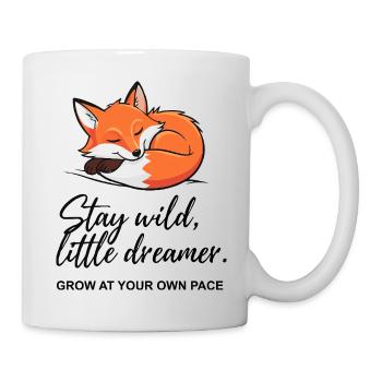Fox Dreamer: Stay Wild Message - Mug - white - Right