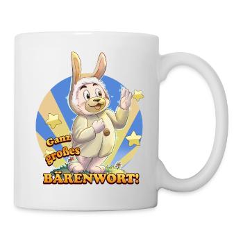 Siggi und der Zauberwald - Großes Bärenwort - Tasse - Weiß - Rechts