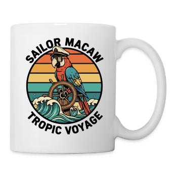 Parrot Sailor Macaw Tropic Voyage - Mug - white - Right