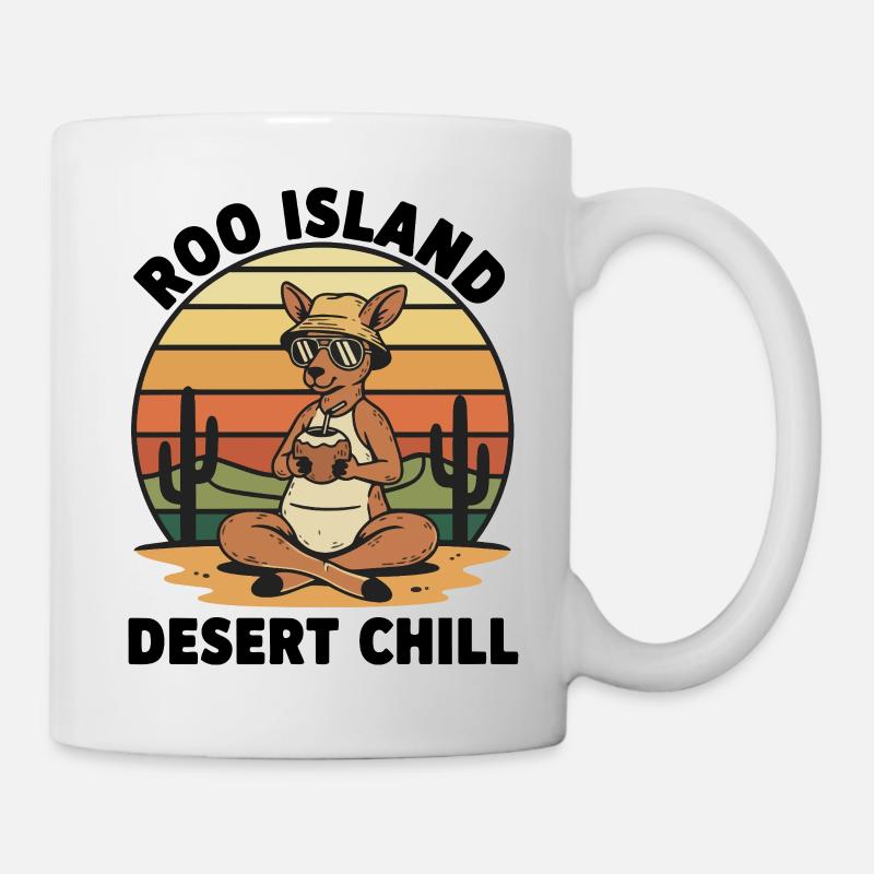 Kangaroo Roo Island Desert Chill - Mug - white