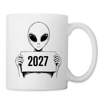 Alien Contact 2027 - Mug - white - Right