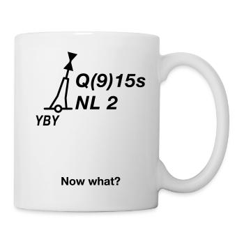 Tonne - Boje Nordsee Segeln Ostsee Maritim - Tasse - Weiß - Rechts