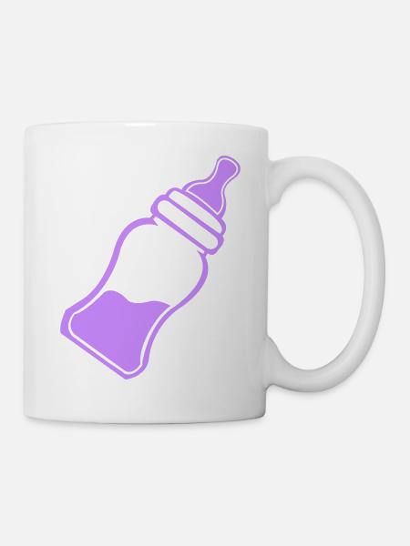 babyflasche - Tasse - Weiß