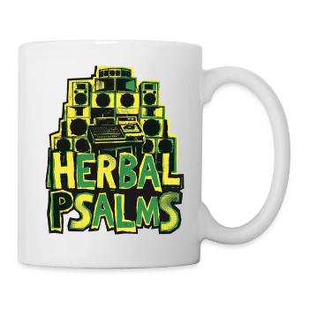 Psaumes Herbaux Dub Reggae - Mug blanc - blanc - Droite