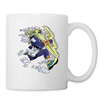 Zeus runner - Mug blanc - blanc - Droite