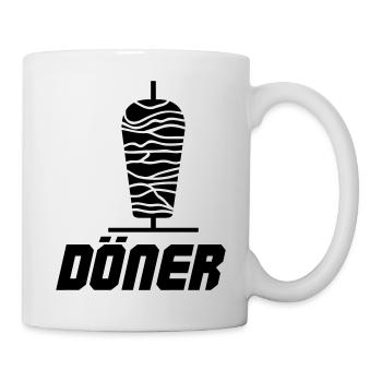 Döner Kebab - Tasse - Weiß - Rechts