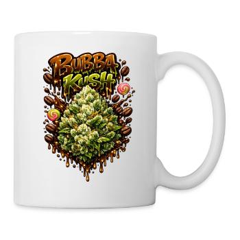 Graffiti Bubba Kush Imprimé - Mug blanc - blanc - Droite