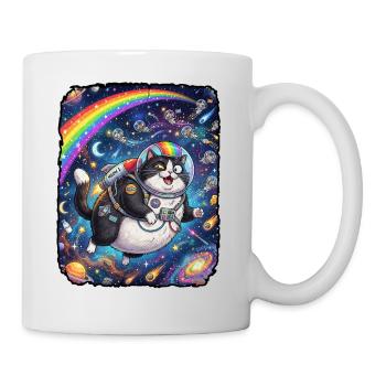 Univers du Chat Fou - Mug blanc - blanc - Droite