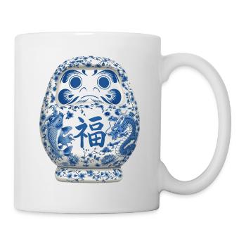 Daruma - Mug blanc - blanc - Droite