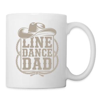 Line Dance Dad Cowboy Flair - Mug - white - Right