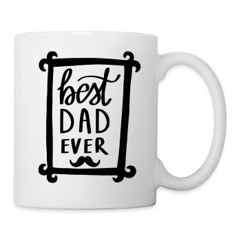 Bester Vater aller Zeiten - Tasse - Weiß - Rechts