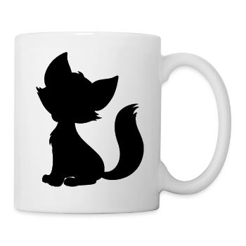 Mio_black - Mug blanc - blanc - Droite