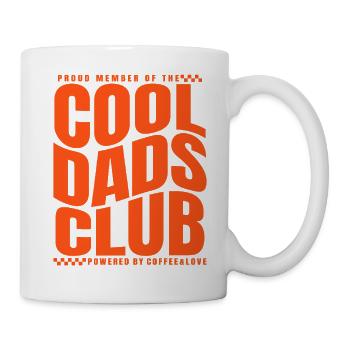Fête des pères cadeau papa - Club des papas cool - Mug blanc - blanc - Droite