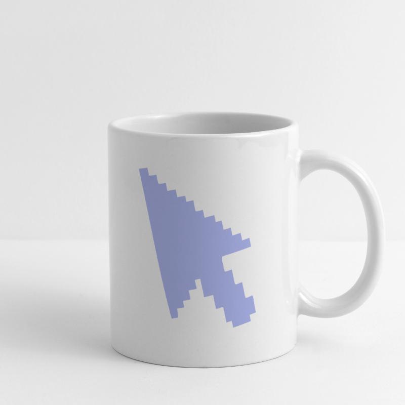 Pointer Mouse Silhouette Mug