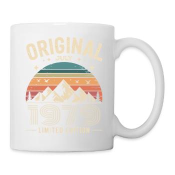 juillet 1979 – Légende des sommets et montagnes - Mug blanc - blanc - Droite