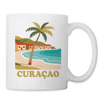 Curacao - Tasse - Weiß - Rechts