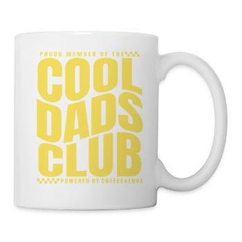 Club des papas cool - Cadeau de la fête des pères des papas - Mug blanc - blanc - Droite