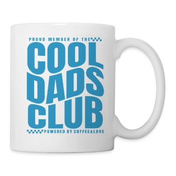 Club des papas cool - Cadeau de la fête des pères des papas - Mug blanc - blanc - Droite