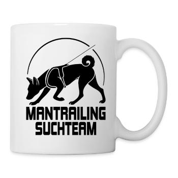Équipe de recherche de chasse de Basenji Dogs Wilsigns - Mug blanc - blanc - Droite