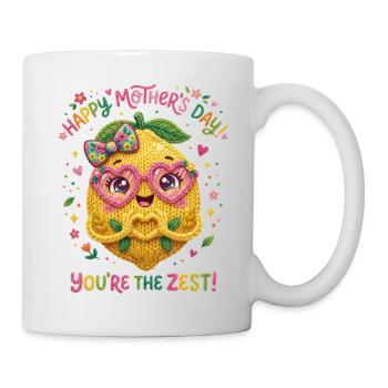 Muttertag - Happy Mother's Day You're the zest - Tasse - Weiß - Rechts