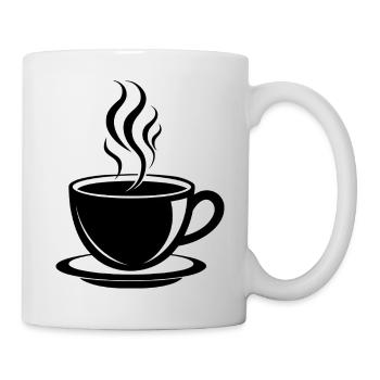Coffee cup - Mug - white - Right