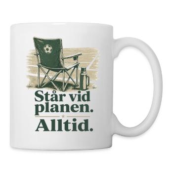 Football Suède - Står vid planen Alltid - Mug blanc - blanc - Droite