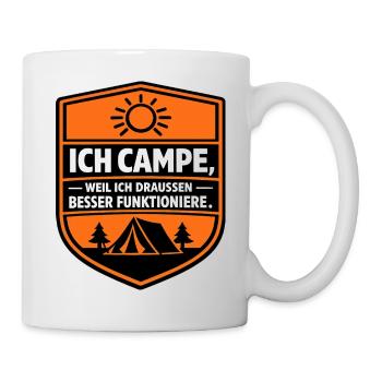 Camping-car parfait - Mug blanc - blanc - Droite